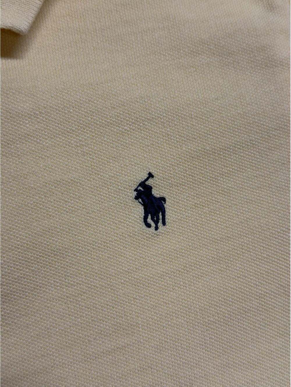 00's Polo Ralph Lauren Kids Yellow Short Sleeve Polo - Picture 4 of 5